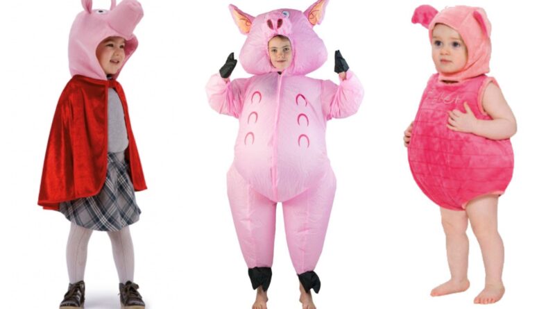 gris kostume til børn 800x445 - Gris kostume til børn og baby