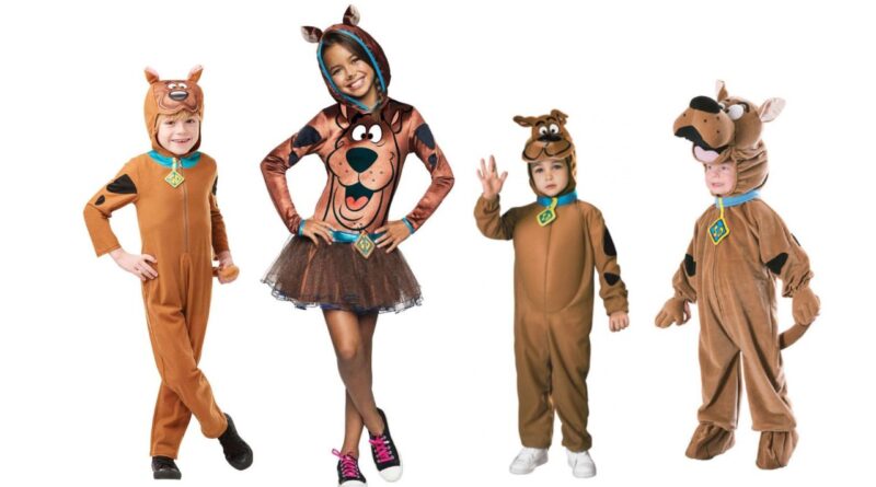 scooby doo kostume til børn scooby doo børnekostume tegnefilm kostume scooby-doo udklædning til børn
