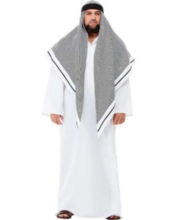 Falsk sheik kostume 363x450 - Oliesheik kostume til voksne