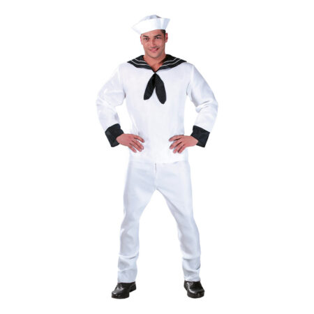 Hvid sømand kostume 450x450 - Hvide kostumer til voksne