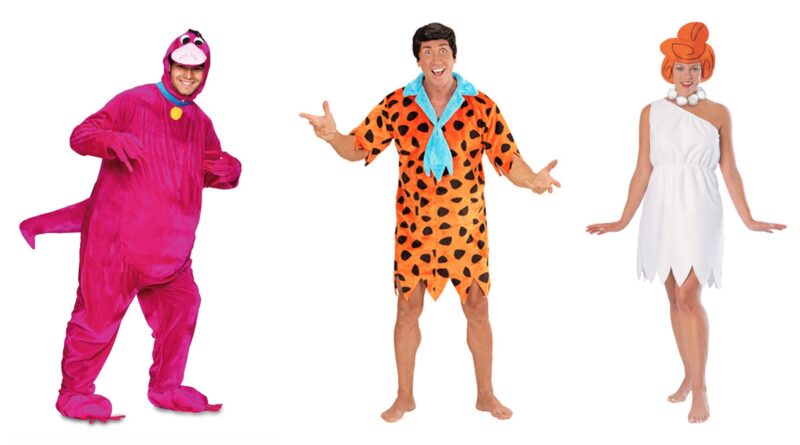 flintstones kostume til voksne, flintstones udklædning til voksne, hulemand kostume til voksne, flintstones voksenkostumer, flintstones fastelavnskostumer til voksne