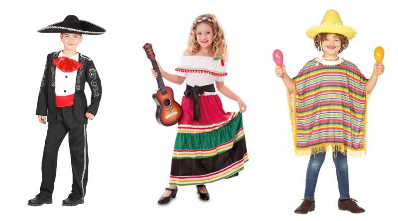 mexicaner kostume til børn, mexicaner udklædning til børn, mexicaner børnekostume, mexicansk kostume til børn, mexicansk udklædning til børn, mexicansk temafest kostume, mexicansk fastelavnskostume til børn, mexicaner kostume til drenge, mexicaner kostume til piger