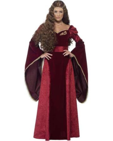 Middelalder dronning kostume 360x450 - Middelalder kostume til kvinder