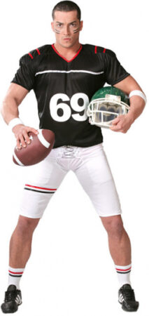 Quarterback kostume onesize 213x450 - Amerikansk fodbold kostume til voksne