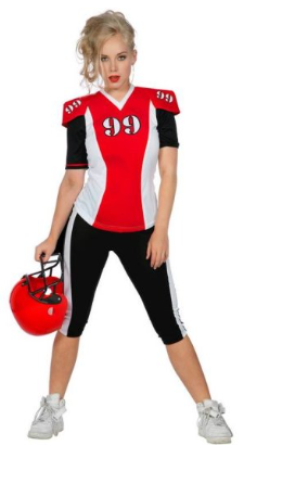 amerikansk fodbold kostume til kvinder amerikansk fodbold kostume til kvinder