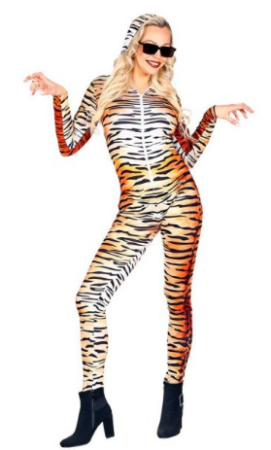 orange tiger kostume til kvinder