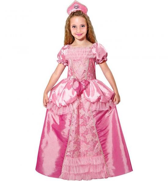 pink prinsesse børnekostume - Lyserøde/pink kostumer til børn