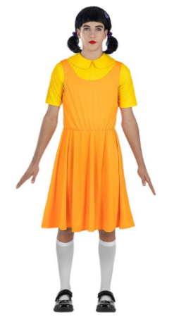 squid game kostume til voksne