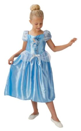 Billigt Askepot kostume til børn 281x450 - Billige fastelavnskostumer til piger under 200 kr