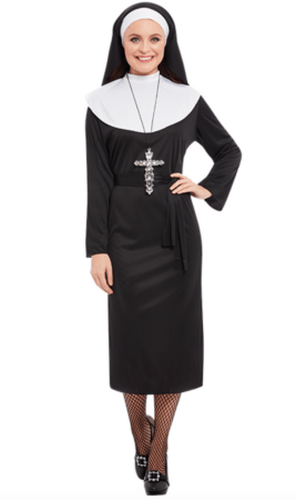 Billigt nonne kostume 267x450 - Billige fastelavnskostumer til kvinder under 200 kroner