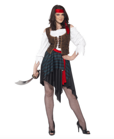 pirat kostume til kvinder 371x450 - Billige fastelavnskostumer til kvinder under 200 kroner