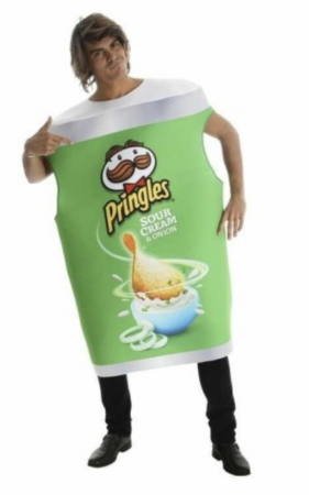 pringles kostume til voksne chips kostume mad kostume snack kostume grønt kostume til voksne