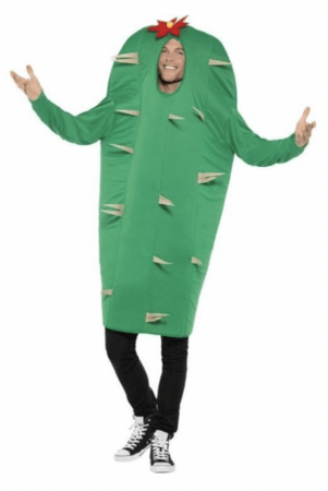kaktus kostume til voksne kaktus udklædning grønt kostume