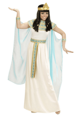 kleopatra kostume sidste skoledag udklædning pige dronning kostume