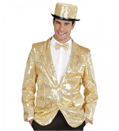 guld pallietjakke til mænd guld kostumer guld temafest  407x450 - Guld kostumer til voksne