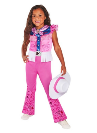 Barbie kostume til børn Barbie® Cowgirl Børnekostume 329x450 - Barbie kostume til børn
