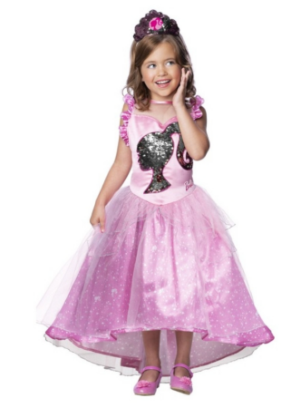 Barbie kostume til børn Barbie® Prinsesse Børnekostume 321x450 - Barbie kostume til børn