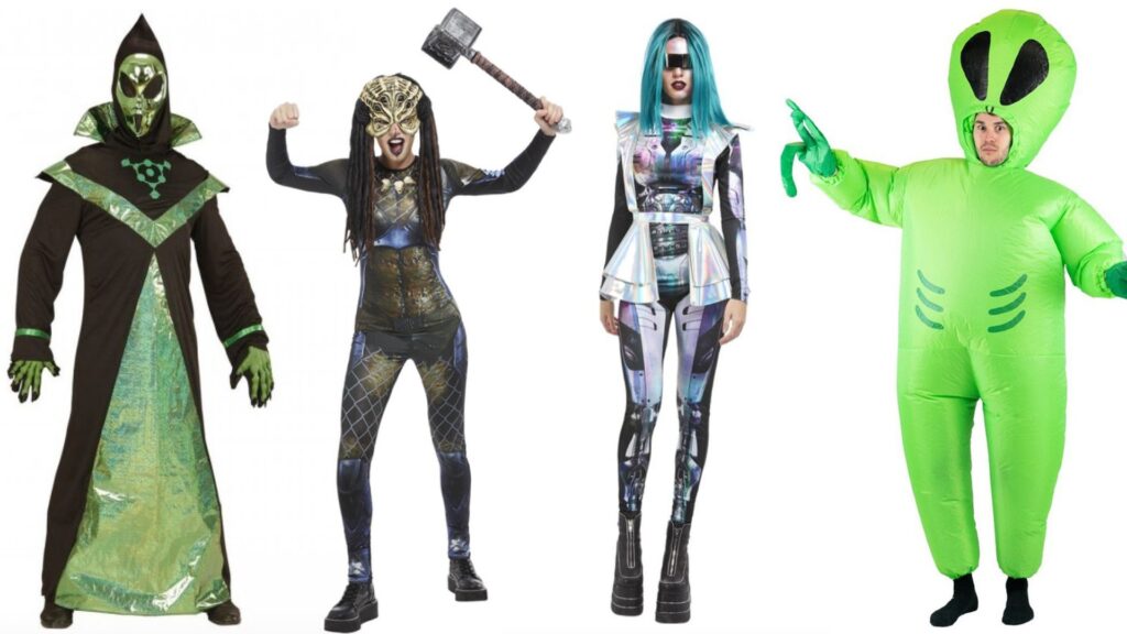 Alien kostumer til voksne alien voksenkostumer 1024x576 - Halloween kostumer til voksne - mænd og kvinder