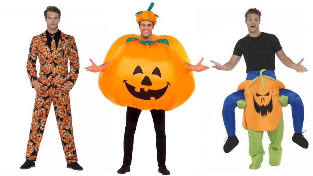 græskar kostumer til voksne græskar voksenkostumer 1024x576 - Halloween kostumer til voksne 2021 - mænd og kvinder