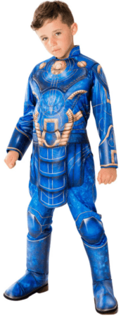 udklædning til børn blåt kostume fastelavnskostume 2022 Marvel udklædning superhelt børnekostume
