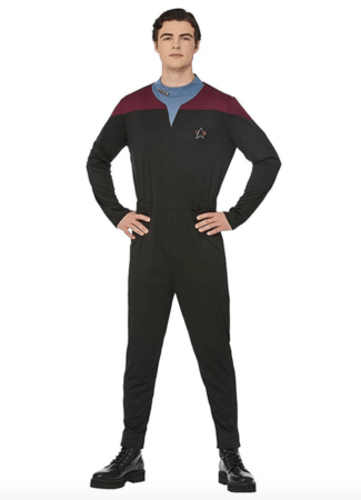 Star Trek Voyager Command Uniform kostume 325x450 - Star Trek kostume til voksne