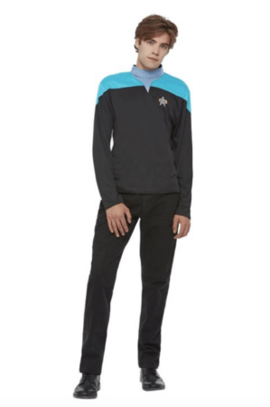 Star Trek Voyager Science uniform kostume 299x450 - Star Trek kostume til voksne