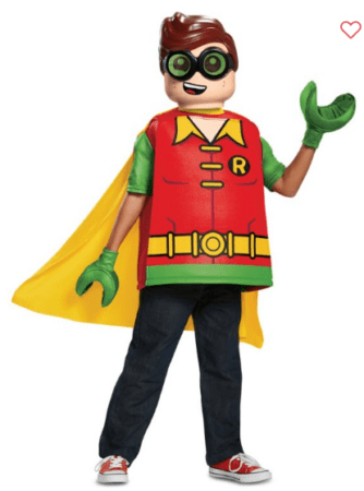 robin lego kostume til drenge fastelavn 2023 lego kostume