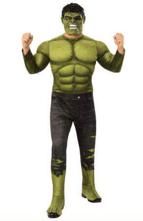 Hulk Deluxe Kostume  292x450 - Hulk kostume til voksne - Et avengers kostume