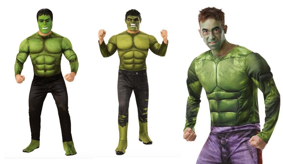Hulk kostume til voksne - Hulk kostume til voksne - Et avengers kostume
