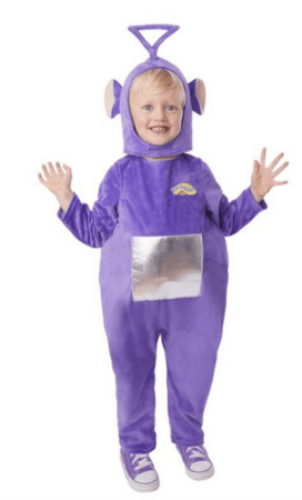 Teletubbies Tinky Winky B&oslash;rnekostume  272x450 - Teletubbies kostume til b&oslash;rn