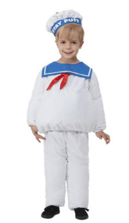 Ghostbusters Stay Puft B&oslash;rnekostume  261x450 - Ghostbusters kostume til b&oslash;rn