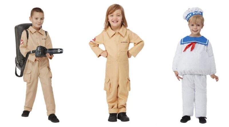 Ghostbusters kostume til børn, ghostbusters børnekostume, ghostbusters uniform til børn, ghostbusters fastelavnskostume til børn