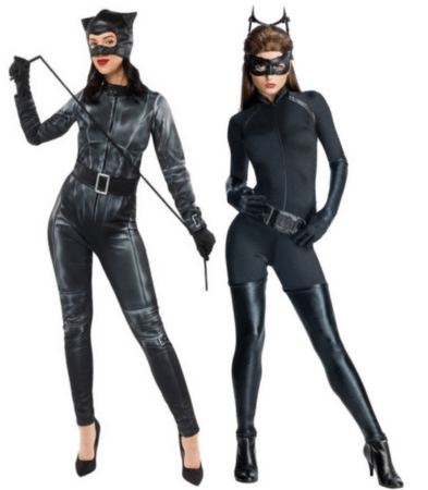 forbogstav fest c catwoman kostume til kvinder