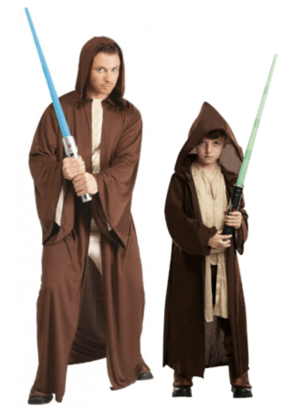 Jedi kostume Forbogstav fest J kostume der starter med J Star wars kostume