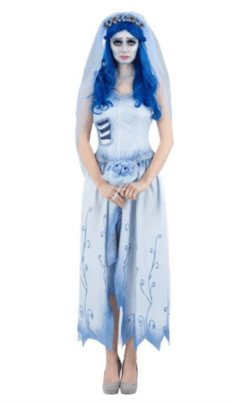 Corpse Bride Emily kostume  260x450 - Corpse bride kostume til børn og voksne