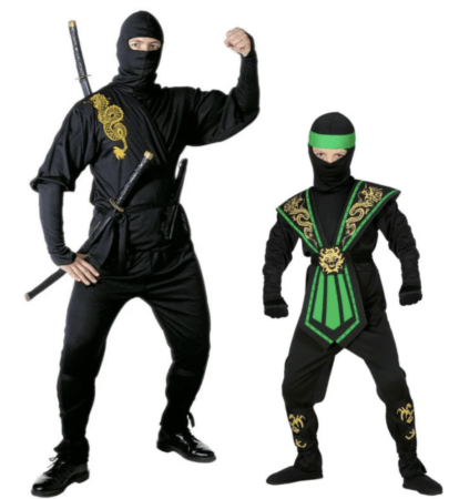 ninja kostume udklædning der starter med N kostumer der starter med N forbogstavfest