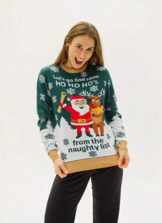 grøn julesweaters uartigliste