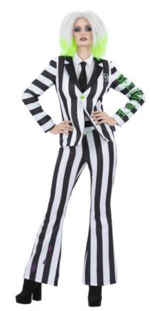 Beetlejuice Jakkesæt kostume 218x450 - Beetlejuice kostume til voksne og børn