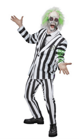 Beetlejuice voksenkostume  256x450 - Beetlejuice kostume til voksne og børn