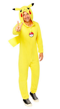 Pikachu Kostume  248x450 - Pokemon kostume til voksne