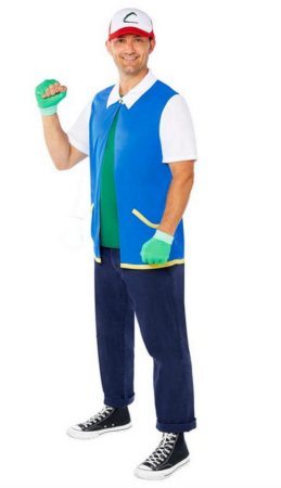 Pokémon&reg; Ash Kostume  259x450 - Pokemon kostume til voksne