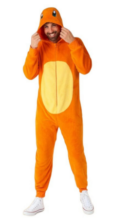 Pokémon&reg; Charmander Onesie  232x450 - Pokemon kostume til voksne
