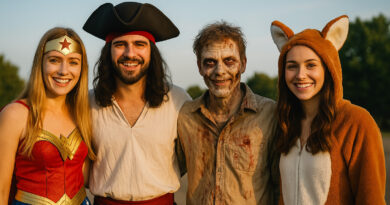 sidste skoledag, fastelavn kostumer, halloween kostumer, 3-i-1 kostumer, kostumer til flere lejligheder, superhelte kostumer, pirat kostumer, dyrekostumer, zombie kostumer, historiske kostumer, kostume idéer, udklædning til skolefest, kostumer til børn og voksne, sjove kostumer, fastelavnsudklædning, kreative kostumer, sjove Halloween kostumer, kostume til alle årstider, kostumer til sidste skoledag, kostumer til Halloween, kostumer til fastelavn, alsidige kostumer, kostume trend 2025, tema kostumer, festlige udklædninger, kostume inspiration, kostume valg.