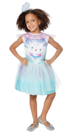 Gabbys Dollhouse&reg; Cakey B&oslash;rnekostume 263x450 - Gabbys dukkehus kostumer til b&oslash;rn
